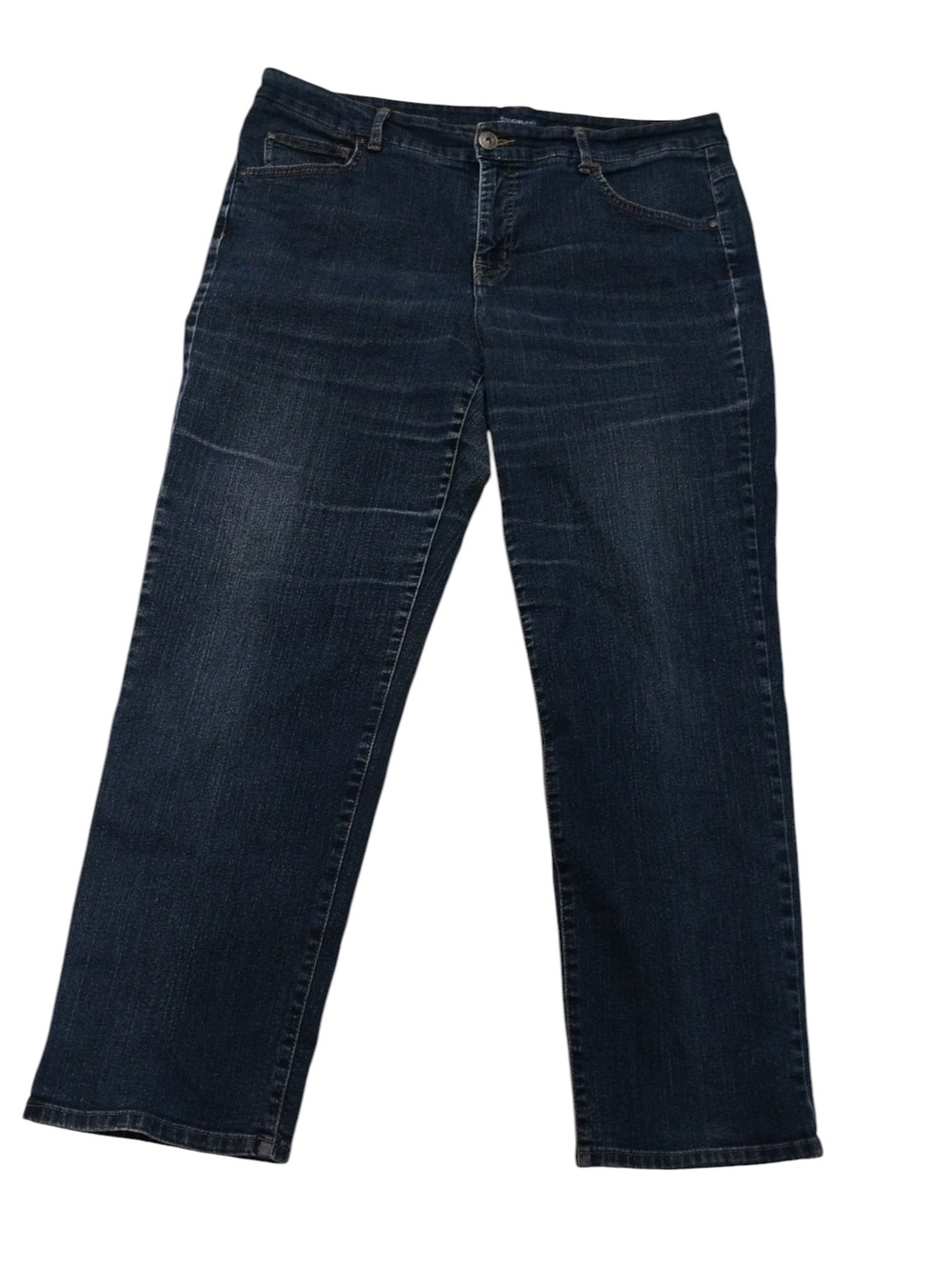 Bandolino Dark Blue Straight Leg Mandie Women’s Jeans SZ 18 W